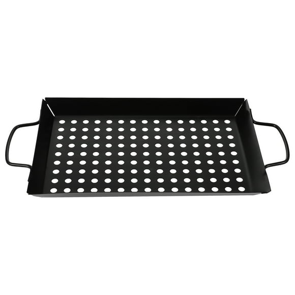 MIANGASTORE Plaque de Cuisson Portable Panier de Barbecue Ménager avec Grands Trous