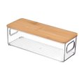 thumbnail image 1 of Caja Almacenamiento Bambú Multi Funcional Y Cubierta Plástico Cosmético Transparente (L), 1 of 8