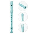thumbnail image 1 of OULII 1Set Blue 8 Hole Plastic Clarinet Beginner Wind Instrument Lightweight Professional Music Instrument, 1 of 8