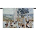 thumbnail image 2 of Fine Art Tapestries Late Afternoon Irises Wall Tapestry, 2 of 2