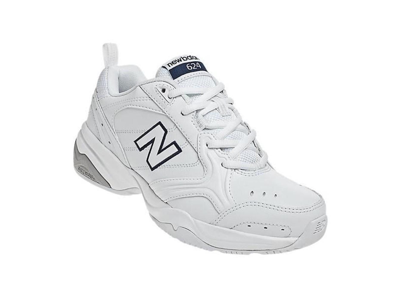 New Balance - New Balance Womens 624 Low Top Lace Up Running Sneaker ...