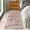Brick Red, variant on Hasoo 9' x 12' Large Area Rug Vintage Rug Medallion Distressed Rug Soft Thin Low Pile Rug for Living Room Bedroom Gray