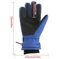 thumbnail image 3 of sovlvnd 7-12Years Winter Gloves for Kids Boys Girls Snow Windproof Mittens Outdoor Sports Skiing on Clearance, 3 of 7