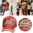 thumbnail image 1 of Outdor The 250th Anniversary Series Baseball Hat Celebrating Its Design Is Ensuring Have A Pleasant Experience., 1 of 6