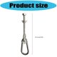 thumbnail image 3 of 2 Pack Weatherproof Hanging Chair Heavy Duty Metal Hook Support 300kg Ergonomic Outdoor Swing Suitable for Adults Kids, 3 of 5