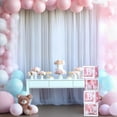 thumbnail image 6 of Wehilion Backdrop Curtain for Parties Sheer Tulle Backdrop Drapes for Wedding Ceremony Birthday Baby Shower Photo Backdrop Curtain Decorations, 6 of 7