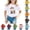 White, variant on Weebloom Kids Girls T Shirts Kid Cute Cat Fashion Printed Round Neck Short Sleeve Tee Summer Casual Loose Soft Tops For Toddler Youth Teen T Shirt 3-12 Years