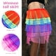 thumbnail image 2 of Falda larga multicolor estilo arcoíris para mujer, lencería, minifalda tipo burbuja, vestido tutú, 2 of 8