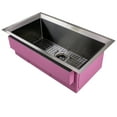 thumbnail image 2 of Transolid Puss331911 Studio 33" Undermount Single Basin Stainless Steel Kitchen Sink - PVD, 2 of 11