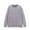 Gray, variant on Vintage Heavyweight Sweatshirt for Men Stylish Distressed Crewneck Casual Long Sleeve Pullover Loose Outwear Tops