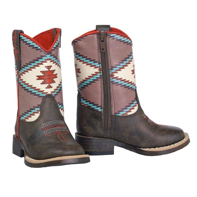 4400430 Blazin Roxx Toddler-Girls sz 4-Lil/' Pecos Boot Round Toe