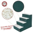 thumbnail image 3 of Majestic Pet Villa Pet Stairs 4 Steps Marine Machine Washable Removable Cover 24" x 16" x 20", 3 of 5