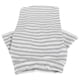 thumbnail image 2 of Camisa a rayas de algodón para mascotas, camisetas transpirables para perros, cerditos y gatos, ropa suave para cachorros, rayas blancas S, 2 of 5