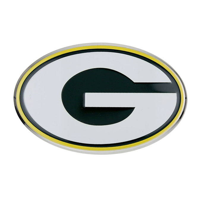 Team ProMark Green Bay Packers Heavy-Duty Metal Auto Emblem 