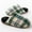 Green, variant on Viluyesy Womens and Mens Fuzzy Slippers, Closed Toe Retro Checkered Cozy Soft Slip-On Bedroom Indoor Slippers Yellow