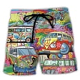 thumbnail image 2 of Bañador con estampado 3D para hombre y mujer, pantalones cortos de playa hawaianos, informales, de gran tamaño, para verano, 2023 Fivean unisex, 2 of 2