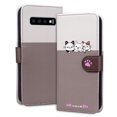 thumbnail image 1 of Compatible with Samsung Galaxy S10 4G Cute Animals Pattern Wallet Case with Card Slots Flip Cover, 1 of 5