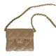 thumbnail image 1 of Bolso Bandolera Con Cadena Entramado Diamantes para Mujer (albaricoque), 1 of 8