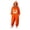 A199 Orange, variant on HOWPAY Adult Halloween Costumes Hooded Fleece Onesie Loose Fit Soft Fall Winter Jumpsuit Cozy Halloween Costume For Holiday Masquerade Party Loungewear Halloween Costumes L