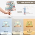 thumbnail image 4 of Cute Cat in Cupcake Desk Lamp LED Table Nightstand Lamps with 3 Color Temperatures for Home Bedroom Living Room Decor 8x12, 4 of 8