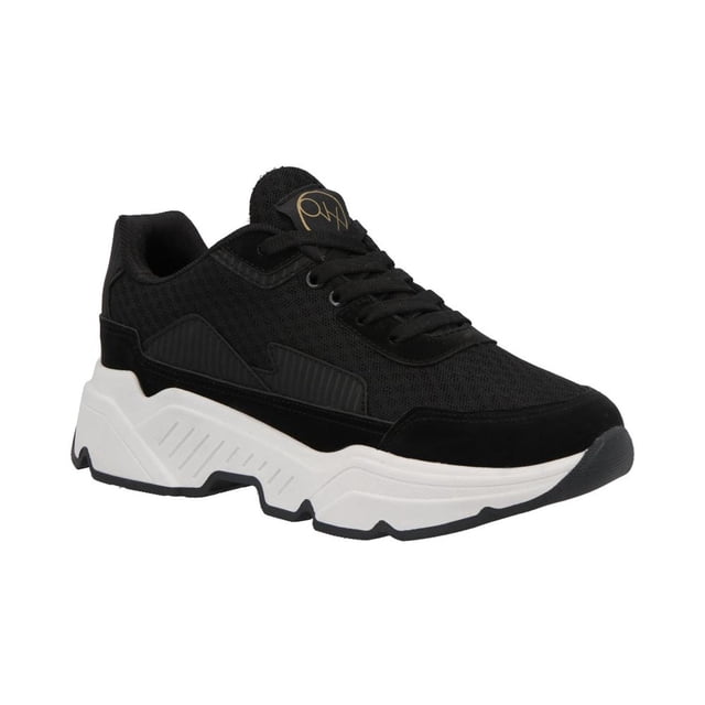 Tenis Comodos OVX para Mujer Urbanos COLOR negro TALLA 22