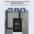 thumbnail image 3 of Medidor De Co2 Para Interiores, Detector De Dióxido De Carbono De Co2, Medidor De Co2 De Aire Interior, Detector De Co2 De Escritorio Para Gimnasio, Oficina, Aula, Pantalla Digital, 3 of 5