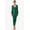 Hunter Green, variant on OVERLAP LONG DRESS 26057