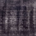 thumbnail image 1 of Ahgly Company Indoor Square Abstract Charcoal Black Abstract Area Rugs, 7' Square, 1 of 6
