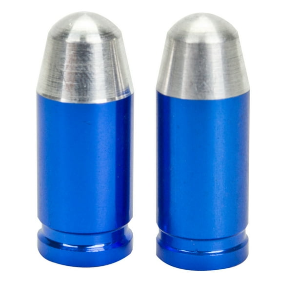 Trick Tops Valve Caps Bluellet Tip Blue
