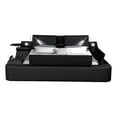 thumbnail image 3 of Pemberly Row Smart Multifunctional Queen Size Bed Made with Wood in Black, 3 of 17