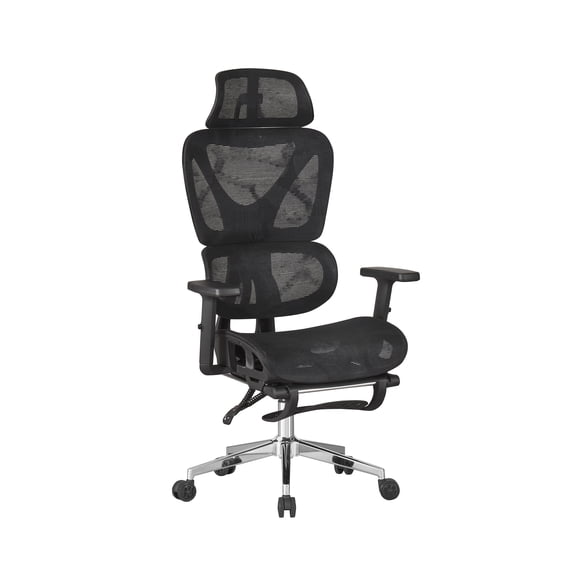 Silla de Oficina Ergonómica EKE Life Home con Apoyabrazos Ajustables, Reclinado y Ajuste de Altura
