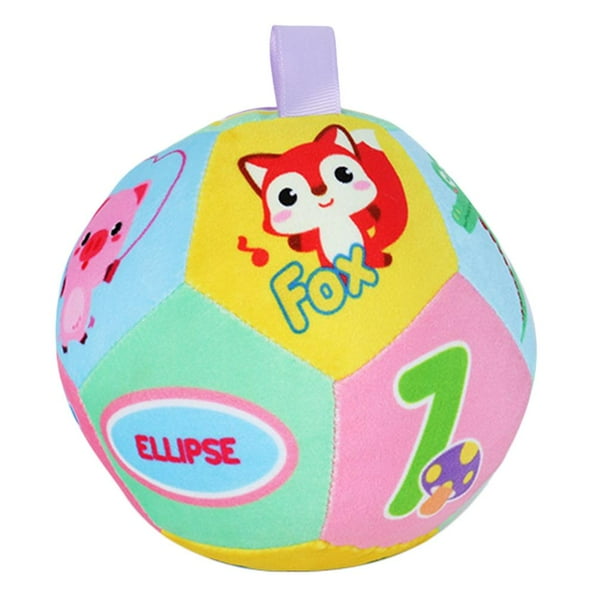 Pelota de juguete educativa temprana para niños, bebés y niños pequeños, juguetes para el desarrollo de la inteligencia si