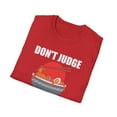 thumbnail image 4 of Humorous Don't Judge Udon Know Noodles Japan Foods Lover Novelty Ramen Soups Asian Cuisine Delicacies Fan Unisex Softstyle T-Shirt, 4 of 4