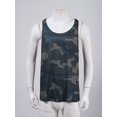 thumbnail image 3 of Zaldita Men's Workout Tank Top Sleeveless Camouflage Quick Dry Swim Vest Athletic Gym Running Muscle Army Green XL, 3 of 6