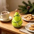 thumbnail image 6 of Sports Ball Christmas Tree Decor, LED Lighted Holiday Decor with Topper Star, Unique Gifts for Sports Lovers, Christmas Ornament for Tabletop Holiday Party Indoor Desks, E, 6 of 8