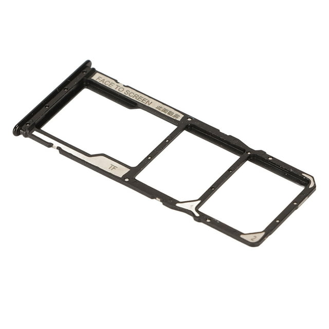 Plateau à Cartes Double SIM avec Porte-Cartes, Remplacement en Plastique pour Redmi Note 10, Gris