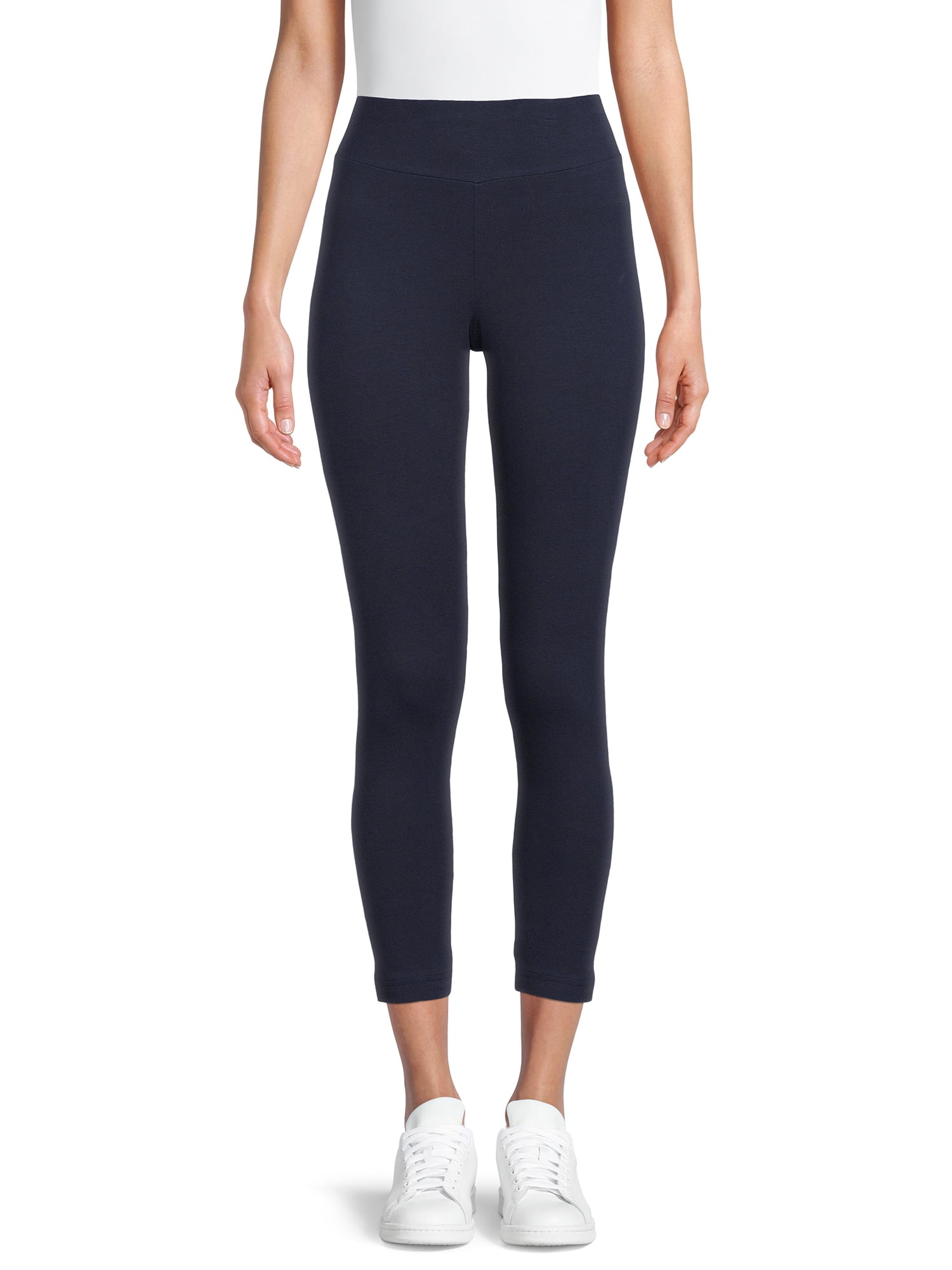 audience Upbringing Ham Time And Tru Women's High Rise Ankle Knit Leggings - Walmart.com