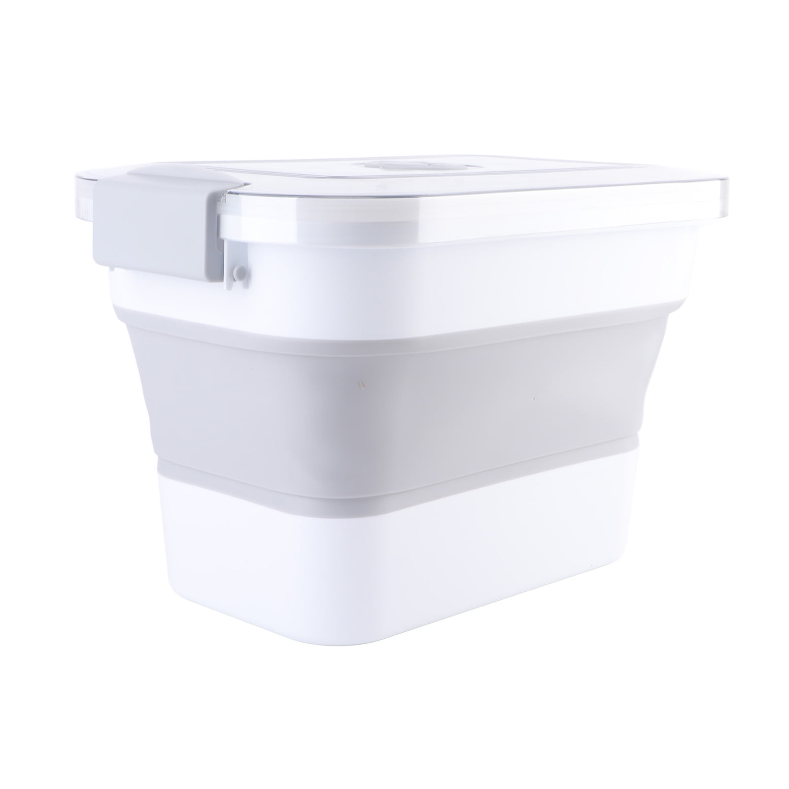 Dog Food Storage Container Collapsible Dog Food Container with Airtight Lids Rolling Wheels Scoop Pet Food Storage Containers Large Dry Pet Food