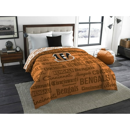 Must Have Nfl Cincinnati Bengals Anthem Twin Full Bedding Comforter Set 1 Each From The Northwest Company Accuweather Nfl Cincinnati Bengals Anthem Twin, Bengals Queen Bedding