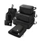 thumbnail image 1 of 8pcs Bolsas Organizadoras De Maletas Viaje Compresible Negro, 1 of 3