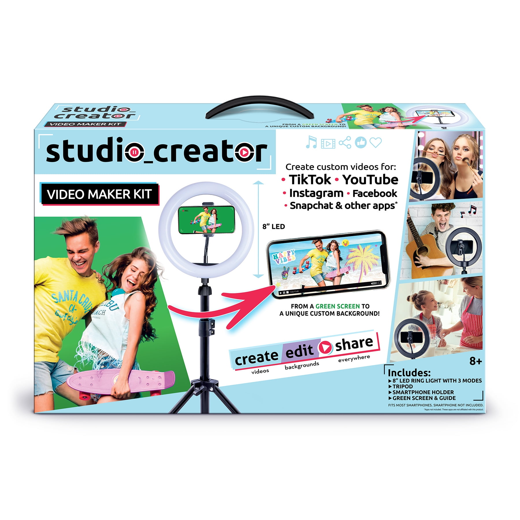 To tell the truth Sadly Realistic Studio Creator: Video Maker Kit - Create Your Very Own Social Videos -  Walmart.com