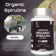 thumbnail image 6 of HEROOT Organic 500mg Spirulina 60 Capsules | Helps Eye-Sight, Supports Brain and Immune Health - USDA Certified, 6 of 9