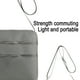 thumbnail image 3 of Bolso bandolera pequeño,Bolso de hombro de nailon para mujer,gris, 3 of 5
