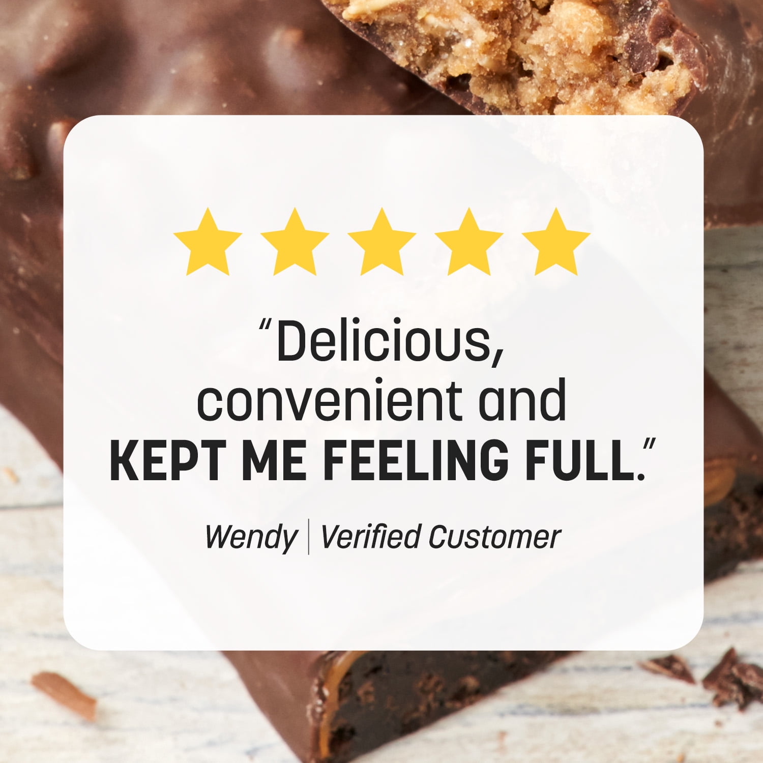 Nutrisystem for Weight Loss, Double Chocolate Caramel Bar Pack , 10g Protein, 15 Count