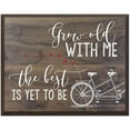 thumbnail image 1 of 12 x 15 Wall Plaque Decor - Grow Old With Me, 1 of 9