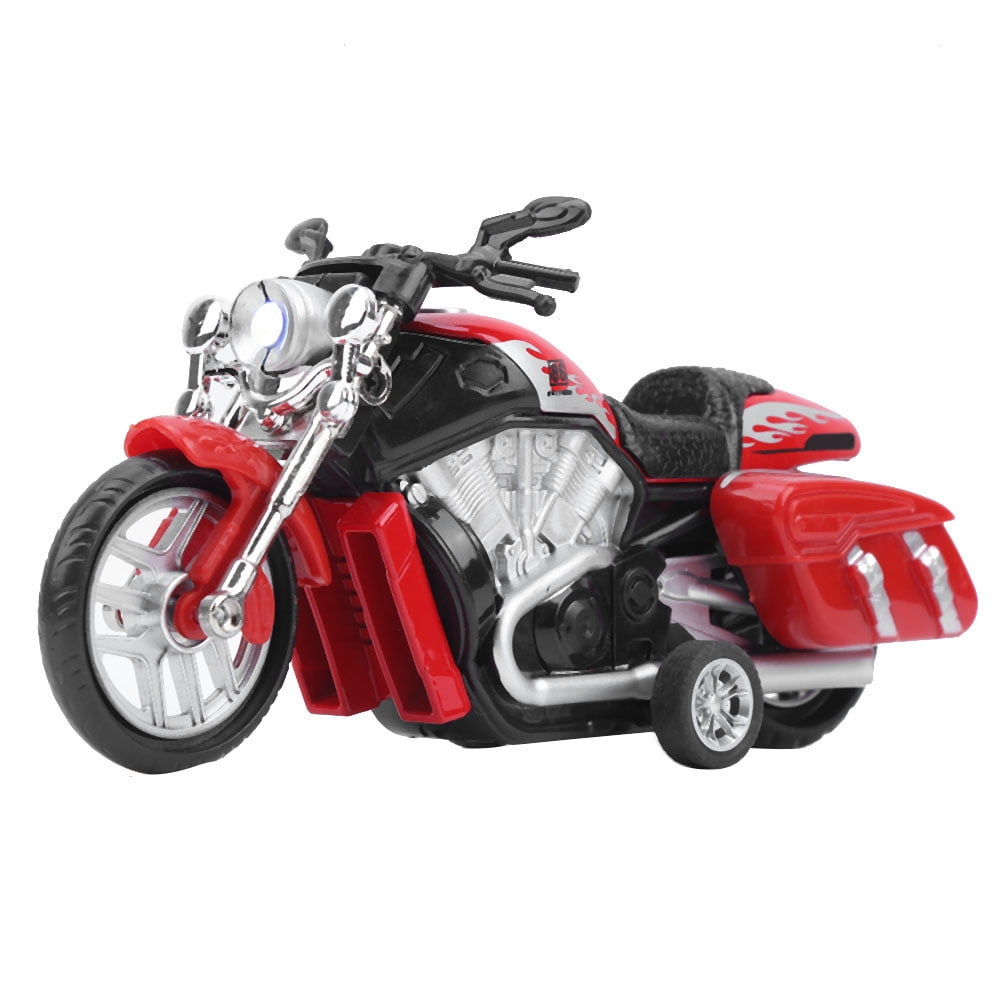 Pull Back Motorcycle Toys Gifts Children Kids Motor Bike M RAS 