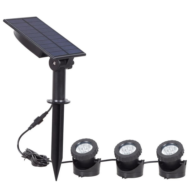 Lámpara De Inundación De 1 A 5, Lámpara Led Rgb De Carga Solar Para Exteriores, Lámpara De Luz Colorida, Lámpara De Inundación De Decoración De Paisaje Impermeable Para Jardín De Patio De Carretera Minnieouse HA025863-02