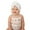White, variant on GigrtiJin 0-3 Years Newborn Infant Turban Hats Solid Color Twist Knot Beanies Breathable Headwrap
