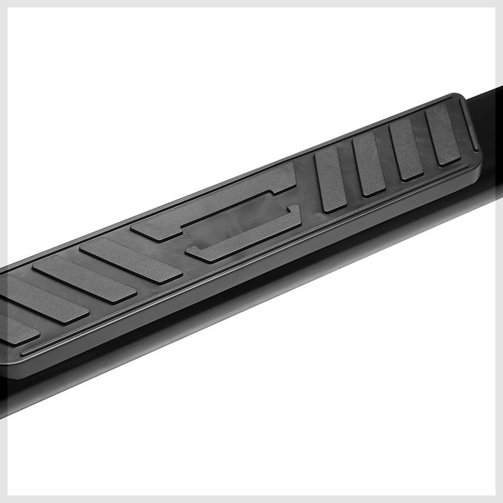 DNA Motoring For 04-08 Ford F150 Super Crew Cab 5" Black Oval Side Step Nerf bar Running Boards