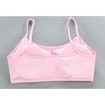 thumbnail image 2 of 6-Piece Girls' Training Bra Set Crop Cami Training Beginner Bras Little Girls Underwear Size 8-14, 2 of 4
